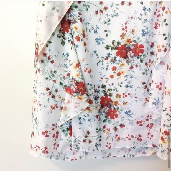 🎉 HP 🎉 PARKER NEW NWT DITSY COLD SHOULDER DRESS SIZE MEDIUM - Picture 11 of 11